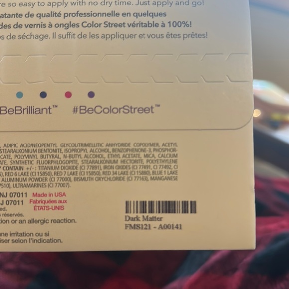 Color Street Nail Strips RETIRED Dark Matter - Picture 7 of 7